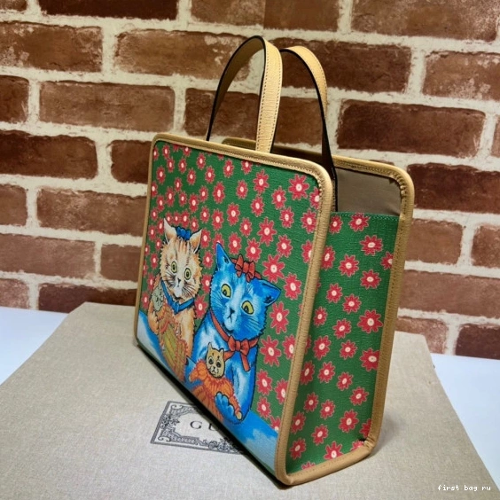 Firstbag ru tote GUCCI strawberry Children's star bag 0712